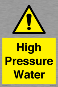 High Pressure Water